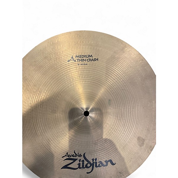 Used Zildjian 16in A Series Medium Thin Crash Cymbal