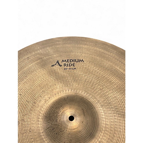 Used Zildjian 20in A Series Medium Ride Cymbal