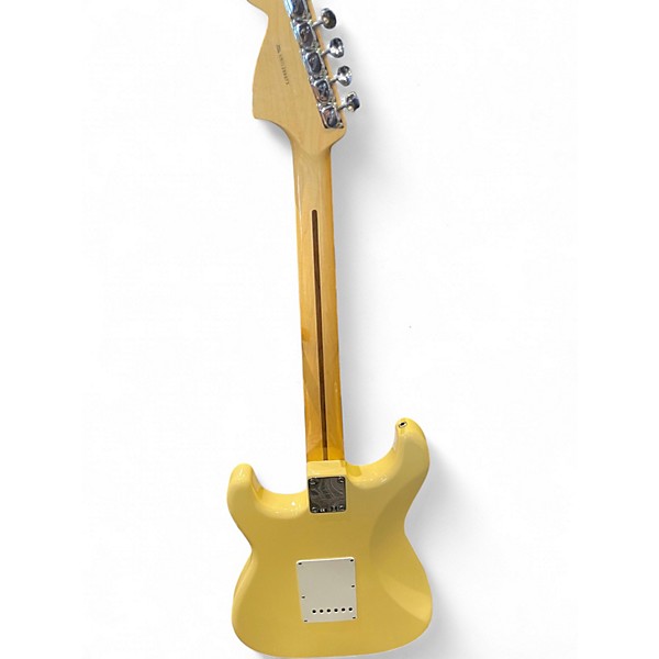 Used Fender Artist Series Yngwie Malmsteen Stratocaster Vintage White Maple Solid Body Electric Guitar