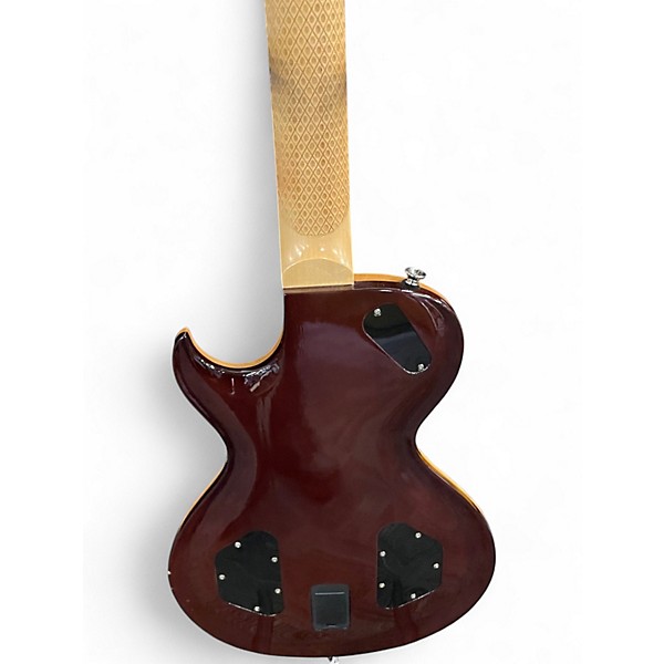 Used Dean Zelinsky LaVoce Private Label Z Glide Quilted Sunburst Solid Body Electric Guitar