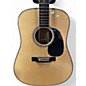Used Martin D35 Seth Avett Signature Custom Shop Natural Acoustic Electric Guitar