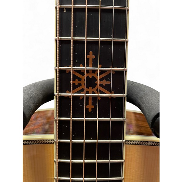 Used Martin D35 Seth Avett Signature Custom Shop Natural Acoustic Electric Guitar