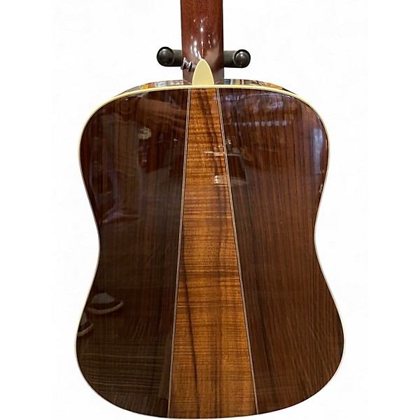 Used Martin D35 Seth Avett Signature Custom Shop Natural Acoustic Electric Guitar