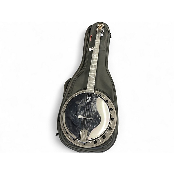 Used 2024 Deering Goodtime Blackgrass Flat Black Banjo