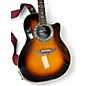 Used Ovation 1667 Tobacco Burst Acoustic Electric Guitar