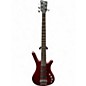 Used Warwick CORVETTE ROCKBASS Trans Red Electric Bass Guitar thumbnail
