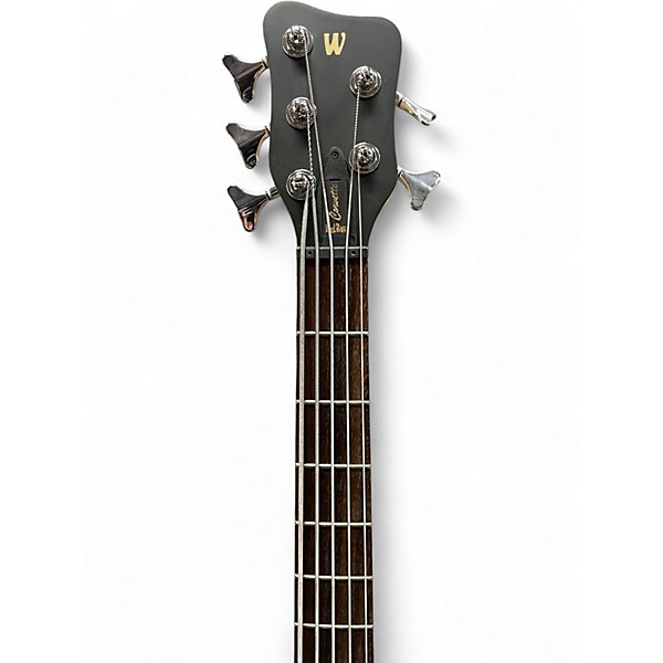 Used Warwick CORVETTE ROCKBASS Trans Red Electric Bass Guitar