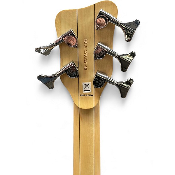 Used Warwick CORVETTE ROCKBASS Trans Red Electric Bass Guitar