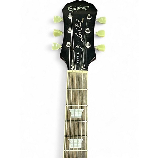 Used Epiphone Les Paul Standard Cherry Sunburst Solid Body Electric Guitar