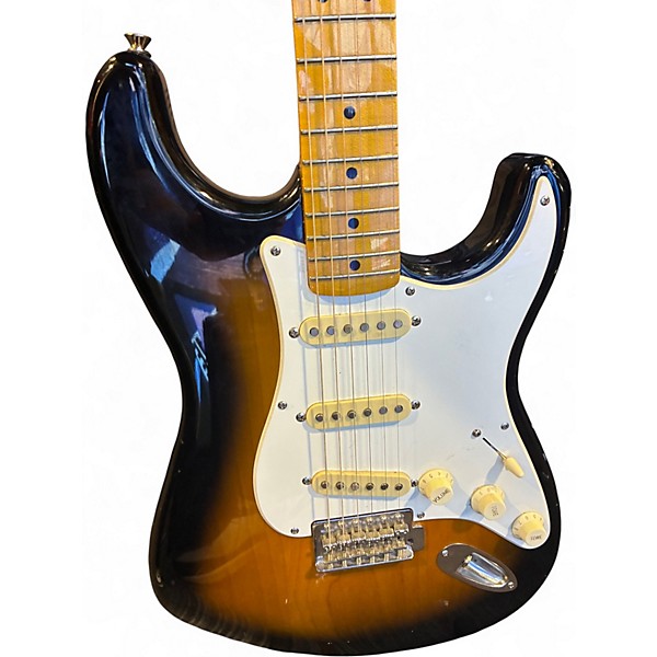 Used Squier Classic Vibe 1950S Stratocaster 2 Color Sunburst Solid Body Electric Guitar