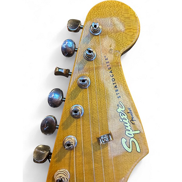 Used Squier Classic Vibe 1950S Stratocaster 2 Color Sunburst Solid Body Electric Guitar