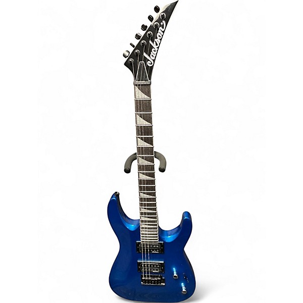 Used Jackson JS22 Dinky DKA Blue Solid Body Electric Guitar
