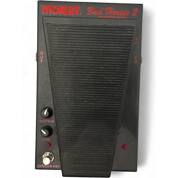 Used Morley Steve Vai Bad Horsie 2 Contour Wah Effect Pedal