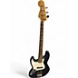 Used Fender Standard Jazz Bass Left Handed Midnight Blue Electric Bass Guitar thumbnail