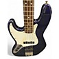 Used Fender Standard Jazz Bass Left Handed Midnight Blue Electric Bass Guitar