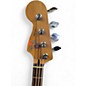 Used Fender Standard Jazz Bass Left Handed Midnight Blue Electric Bass Guitar
