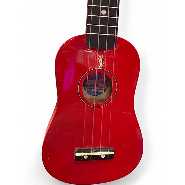 Used Diamond Head DU-101 Candy Apple Red Ukulele