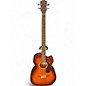 Used Fender 6B60SCE Aged Cognac Burst Acoustic Bass Guitar thumbnail