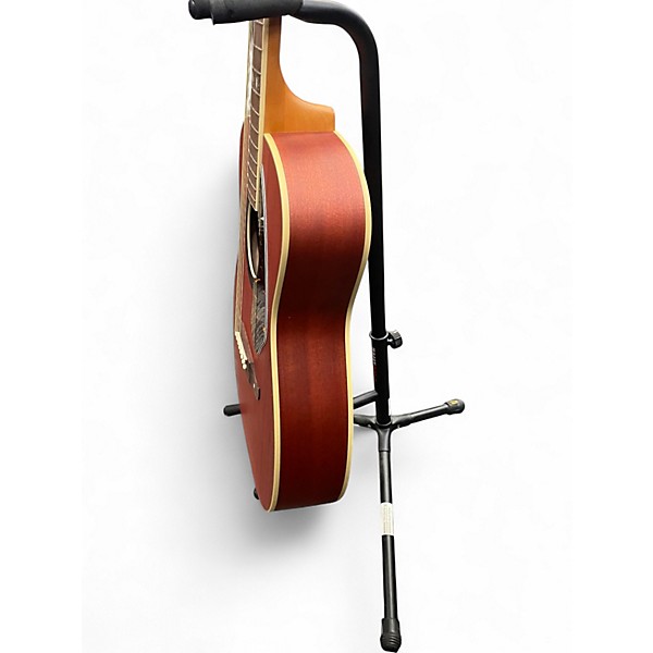 Used Fender Tim Armstrong Hellcat Mahogany Acoustic Electric Guitar