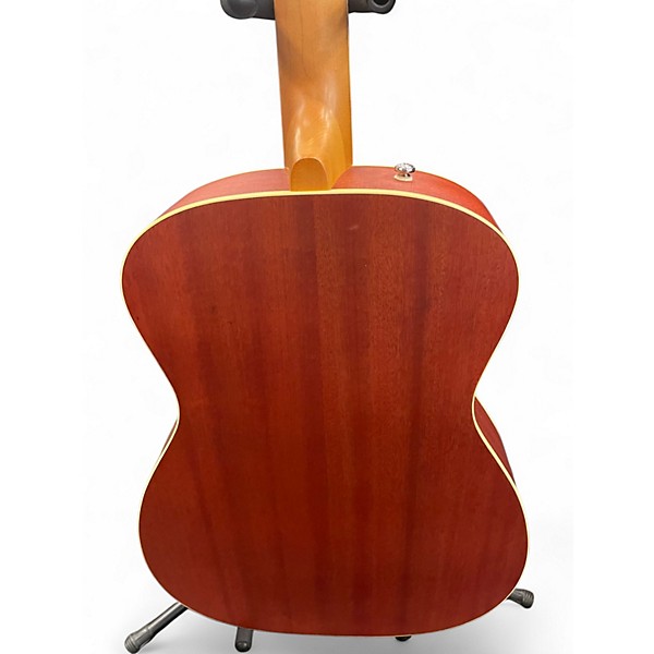 Used Fender Tim Armstrong Hellcat Mahogany Acoustic Electric Guitar