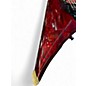 Used 1997 Jackson MIJ RRD EERIE DESS SWIRL INVADER PICKUPS RED SWIRL Solid Body Electric Guitar