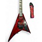 Used 1997 Jackson MIJ RRD EERIE DESS SWIRL INVADER PICKUPS RED SWIRL Solid Body Electric Guitar