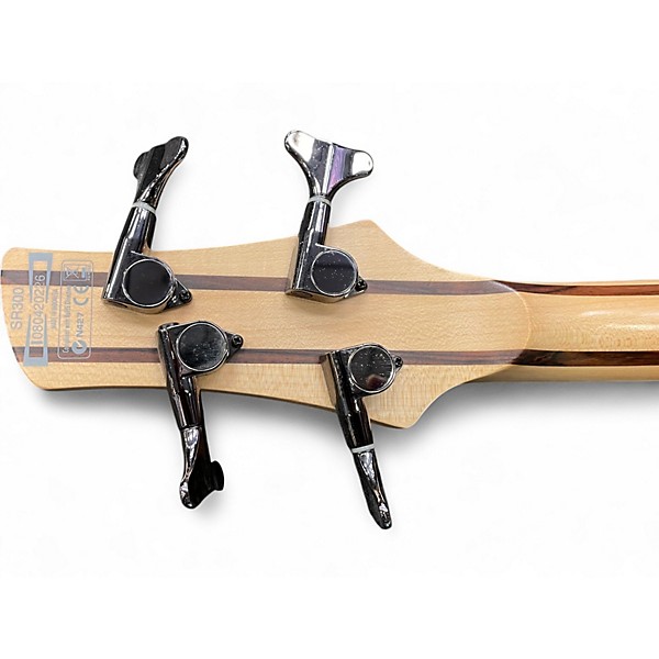 Used Ibanez SR300 Orange Electric Bass Guitar