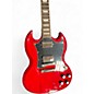 Used Gibson SG Cherry Solid Body Electric Guitar thumbnail