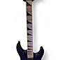 Used Jackson JS34Q DINKY Purple Solid Body Electric Guitar