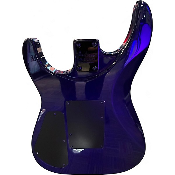 Used Jackson JS34Q DINKY Purple Solid Body Electric Guitar