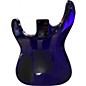 Used Jackson JS34Q DINKY Purple Solid Body Electric Guitar