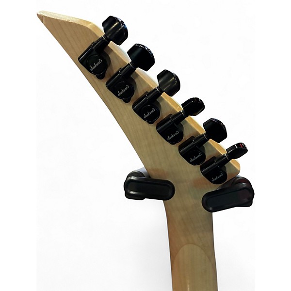 Used Jackson JS34Q DINKY Purple Solid Body Electric Guitar