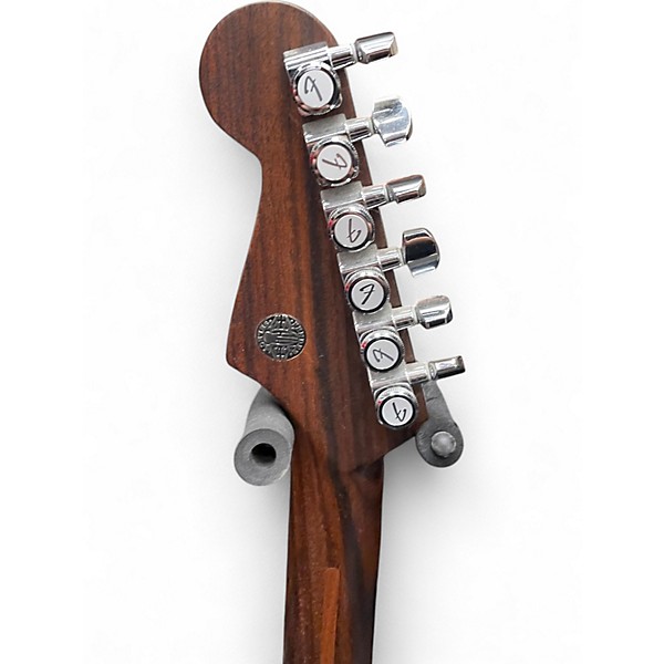 Used Fender Select Stratocaster BING CHERRY TRANSPARENT Solid Body Electric Guitar