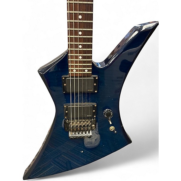 Used Jackson PERFORMER KELLY Blue Solid Body Electric Guitar