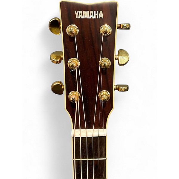 Used Yamaha LSTA Brown Burst Acoustic Electric Guitar