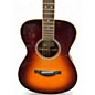 Used Yamaha LSTA Brown Burst Acoustic Electric Guitar