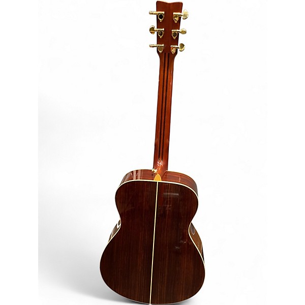 Used Yamaha LSTA Brown Burst Acoustic Electric Guitar