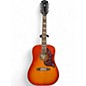 Used Epiphone HUMMINGBIRD 12 STRING Aged Cherry Sunburst 12 String Acoustic Electric Guitar thumbnail