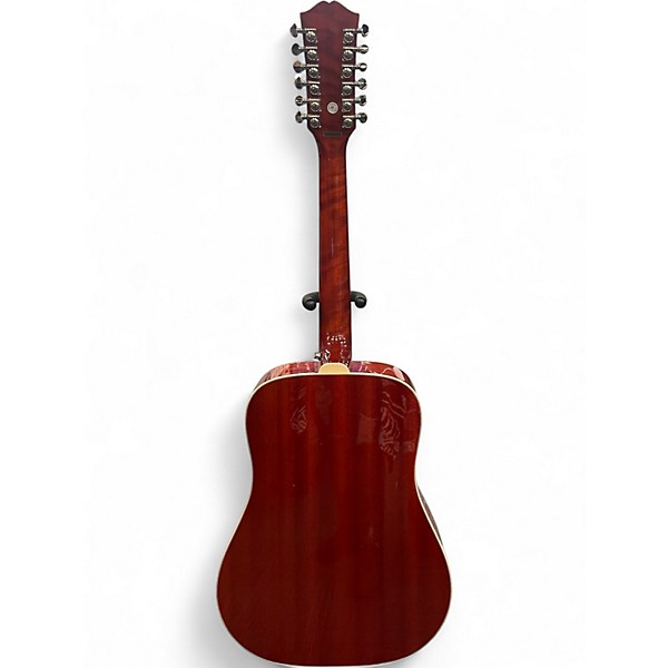 Used Epiphone HUMMINGBIRD 12 STRING Aged Cherry Sunburst 12 String Acoustic Electric Guitar