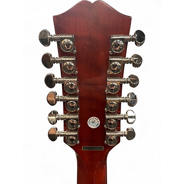 Used Epiphone HUMMINGBIRD 12 STRING Aged Cherry Sunburst 12 String Acoustic Electric Guitar