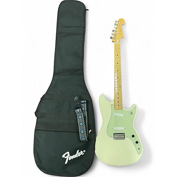 Used Fender Duo Sonic Arctic White Solid Body Electric Guitar