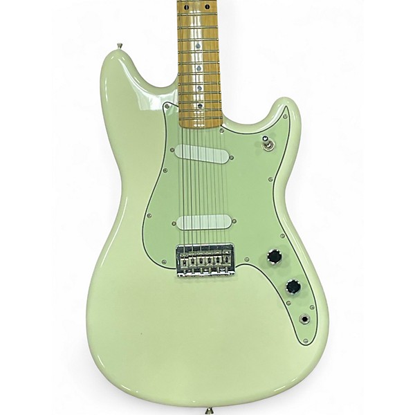 Used Fender Duo Sonic Arctic White Solid Body Electric Guitar
