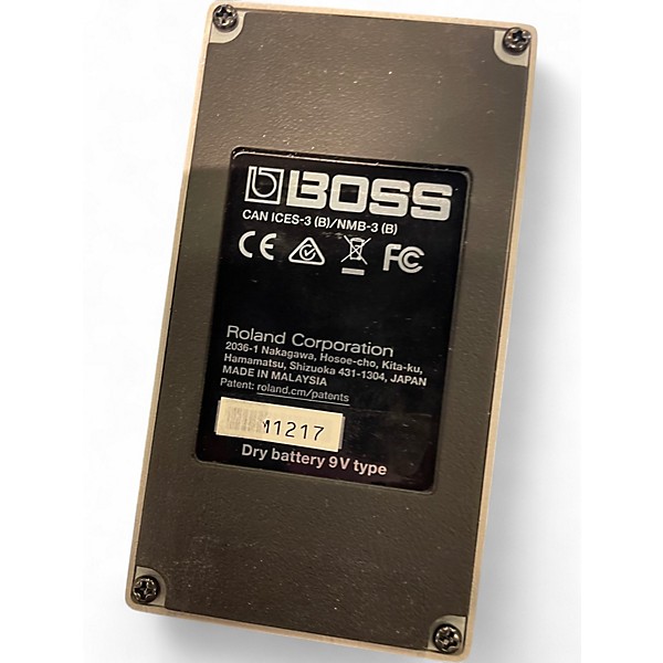 Used BOSS DD3T Effect Pedal