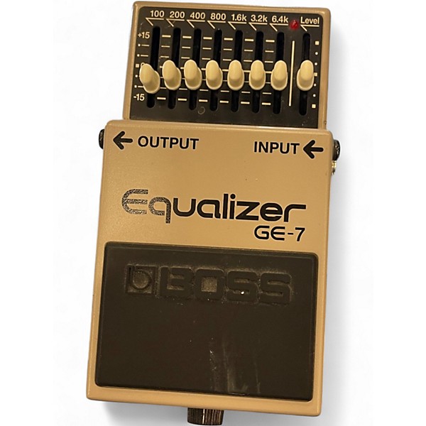 Used BOSS GE7 Equalizer Pedal
