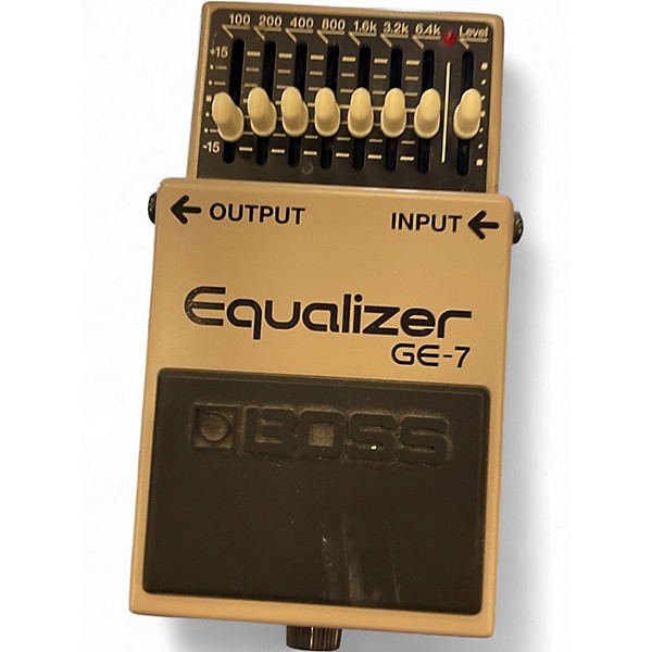 Used BOSS GE7 Equalizer Pedal
