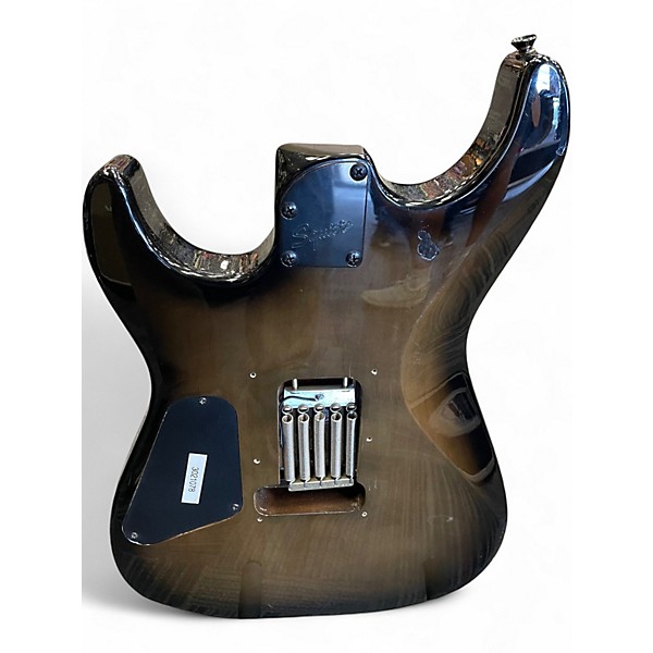 Used Squier STAGE MASTER TRANS CHARCOAL Solid Body Electric Guitar