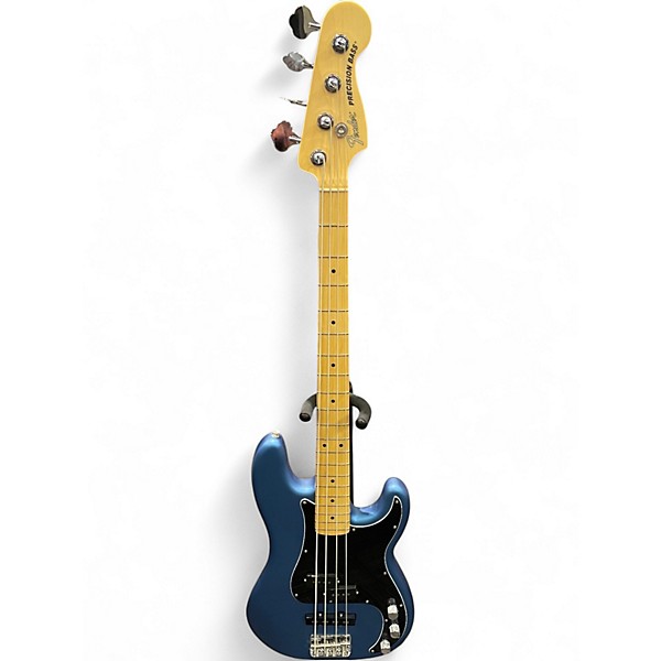 Used Fender American Performer Precision Bass SATIN LAKE PLACID BLUE Electric Bass Guitar