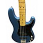 Used Fender American Performer Precision Bass SATIN LAKE PLACID BLUE Electric Bass Guitar