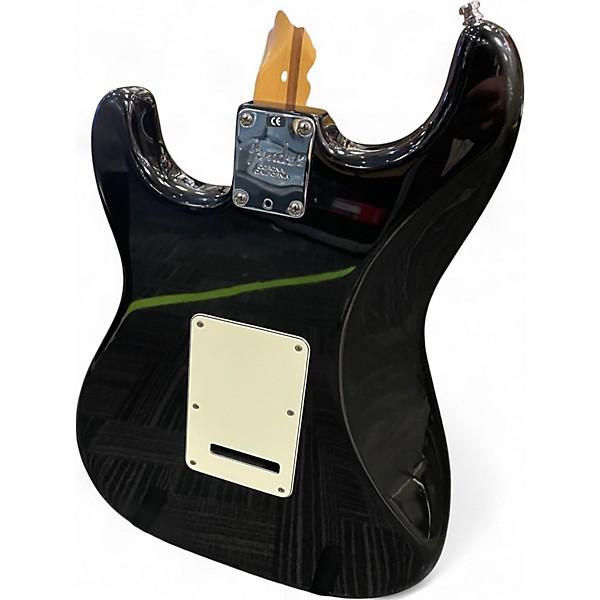 Used Fender American Standard Telecaster Black Solid Body Electric Guitar