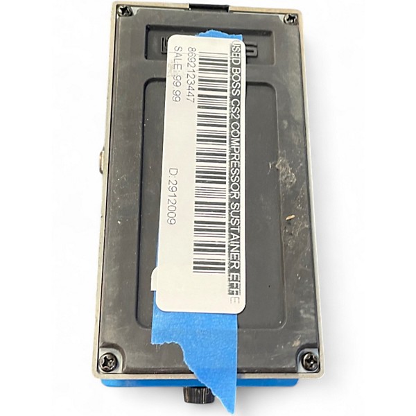 Used BOSS CS2 Compressor Sustainer Effect Pedal